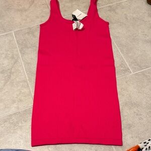 Forever 21 Vibrant Pink Mini Bodycon Dress